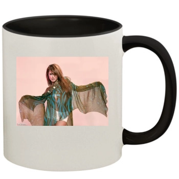 Holly Valance 11oz Colored Inner & Handle Mug