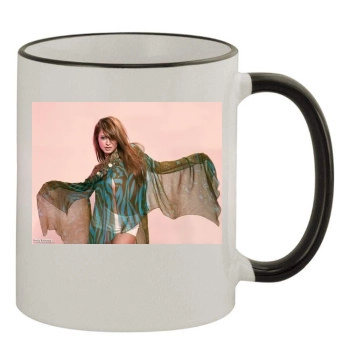 Holly Valance 11oz Colored Rim & Handle Mug