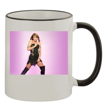 Holly Valance 11oz Colored Rim & Handle Mug