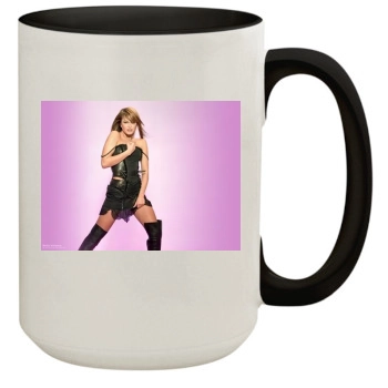 Holly Valance 15oz Colored Inner & Handle Mug