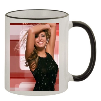 Holly Valance 11oz Colored Rim & Handle Mug