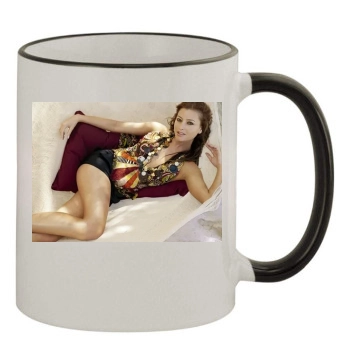 Holly Valance 11oz Colored Rim & Handle Mug