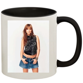 Holly Valance 11oz Colored Inner & Handle Mug