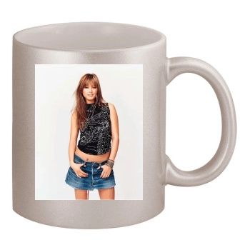 Holly Valance 11oz Metallic Silver Mug