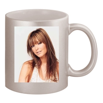 Holly Valance 11oz Metallic Silver Mug