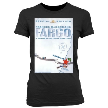 Fargo (1996) Women's Junior Cut Crewneck T-Shirt