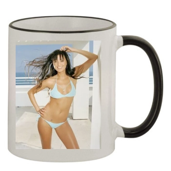 Holly Valance 11oz Colored Rim & Handle Mug