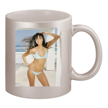 Holly Valance 11oz Metallic Silver Mug