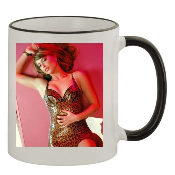 Holly Valance 11oz Colored Rim & Handle Mug