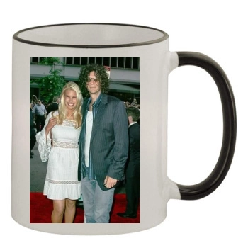 Howard Stern 11oz Colored Rim & Handle Mug