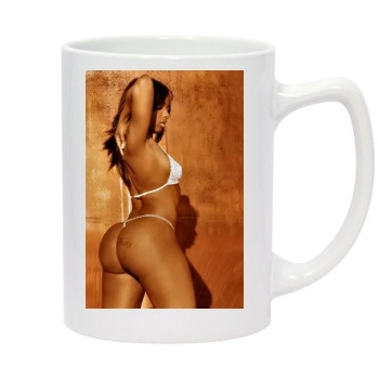 Huge Ass 14oz White Statesman Mug