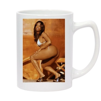 Huge Ass 14oz White Statesman Mug