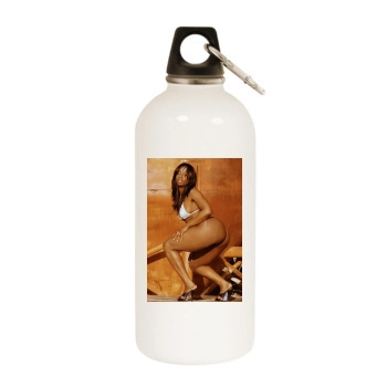 Huge Ass White Water Bottle With Carabiner