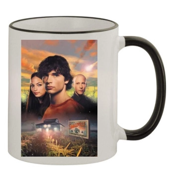 Smallville (2001) 11oz Colored Rim & Handle Mug