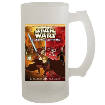 Star Wars: Clone Wars (2003) 16oz Frosted Beer Stein