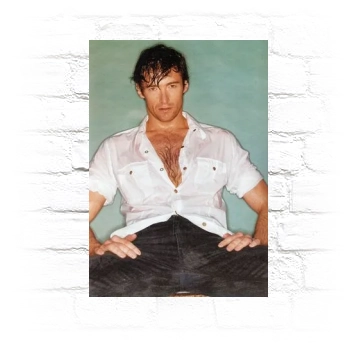 Hugh Jackman Metal Wall Art