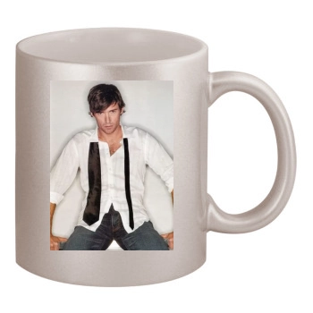 Hugh Jackman 11oz Metallic Silver Mug