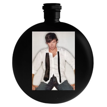 Hugh Jackman Round Flask