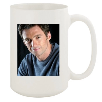 Hugh Jackman 15oz White Mug