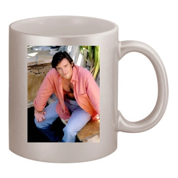 Hugh Jackman 11oz Metallic Silver Mug