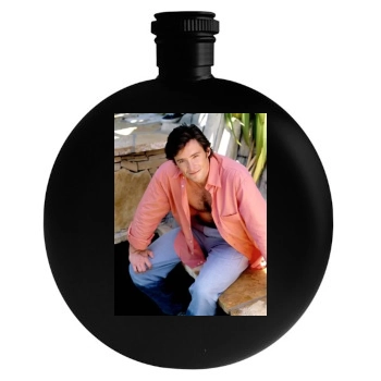 Hugh Jackman Round Flask