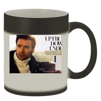 Hugh Jackman Color Changing Mug