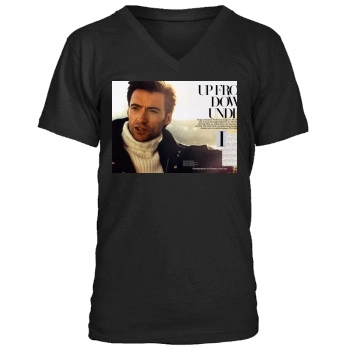 Hugh Jackman Men's V-Neck T-Shirt