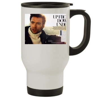 Hugh Jackman Stainless Steel Travel Mug