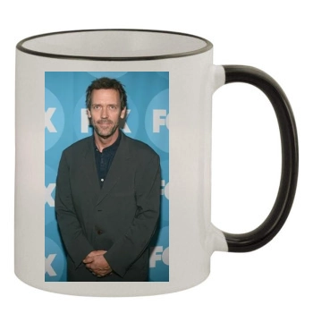 Hugh Laurie 11oz Colored Rim & Handle Mug