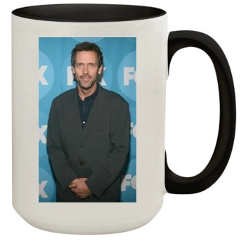 Hugh Laurie 15oz Colored Inner & Handle Mug