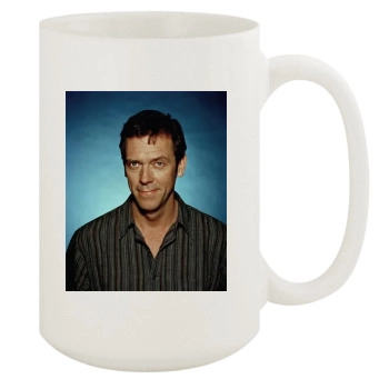 Hugh Laurie 15oz White Mug