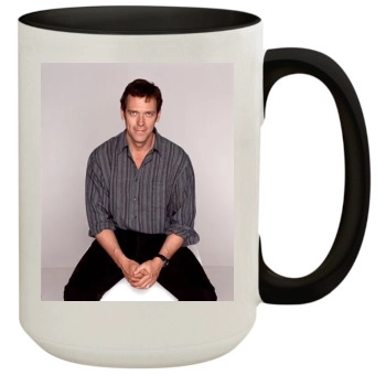 Hugh Laurie 15oz Colored Inner & Handle Mug