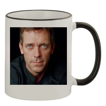 Hugh Laurie 11oz Colored Rim & Handle Mug