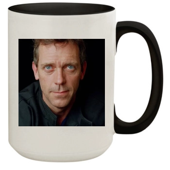 Hugh Laurie 15oz Colored Inner & Handle Mug