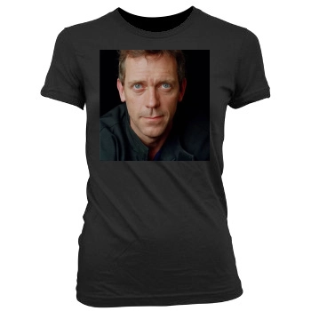 Hugh Laurie Women's Junior Cut Crewneck T-Shirt