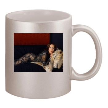 Hunter Tylo 11oz Metallic Silver Mug