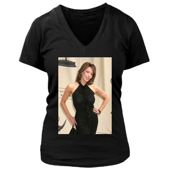 Hunter Tylo Women's Deep V-Neck TShirt