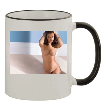 Irina Sheik 11oz Colored Rim & Handle Mug