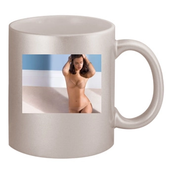 Irina Sheik 11oz Metallic Silver Mug