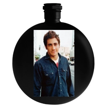 Jake Gyllenhaal Round Flask