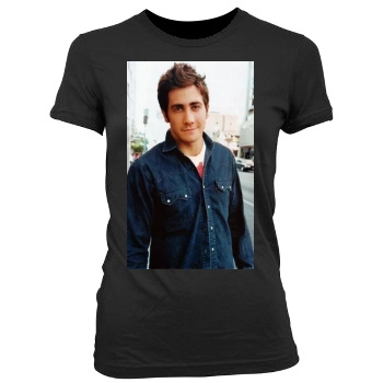 Jake Gyllenhaal Women's Junior Cut Crewneck T-Shirt