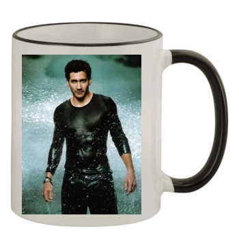 Jake Gyllenhaal 11oz Colored Rim & Handle Mug