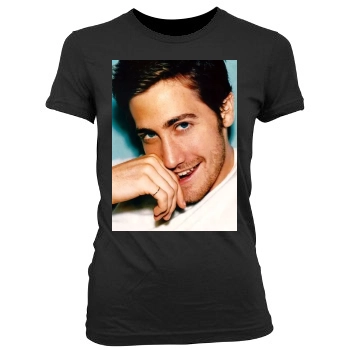 Jake Gyllenhaal Women's Junior Cut Crewneck T-Shirt