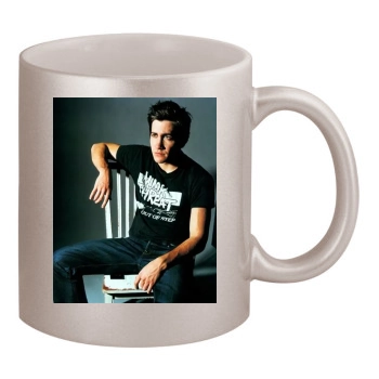 Jake Gyllenhaal 11oz Metallic Silver Mug