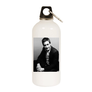 Jake Gyllenhaal White Water Bottle With Carabiner