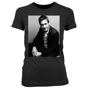 Jake Gyllenhaal Women's Junior Cut Crewneck T-Shirt