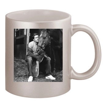 Jake Gyllenhaal 11oz Metallic Silver Mug