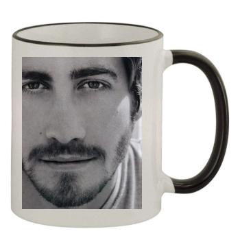 Jake Gyllenhaal 11oz Colored Rim & Handle Mug