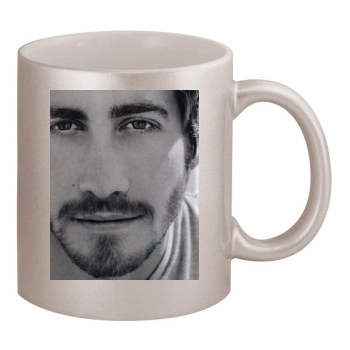 Jake Gyllenhaal 11oz Metallic Silver Mug