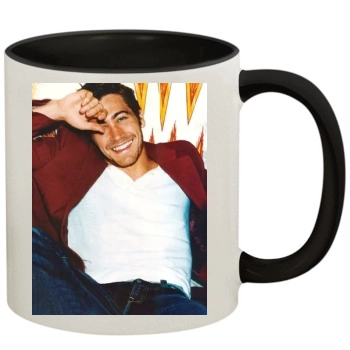 Jake Gyllenhaal 11oz Colored Inner & Handle Mug